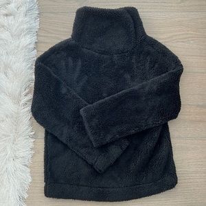 GapBody fleece turtleneck sweatshirt